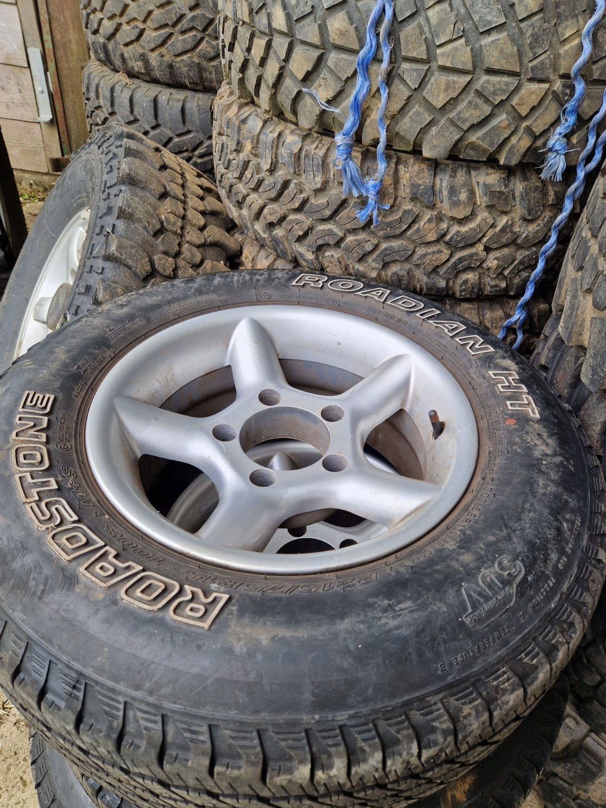 suzuki alloy wheels rims x4 samurai sj413 sj410 vitara jimny 15 inch 15"