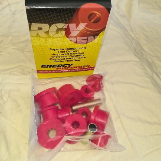 SUZUKI SJ LEAF SPRING BUSHES POLYBUSH SJ413 SJ410 SAMURAI BUSH SET RED